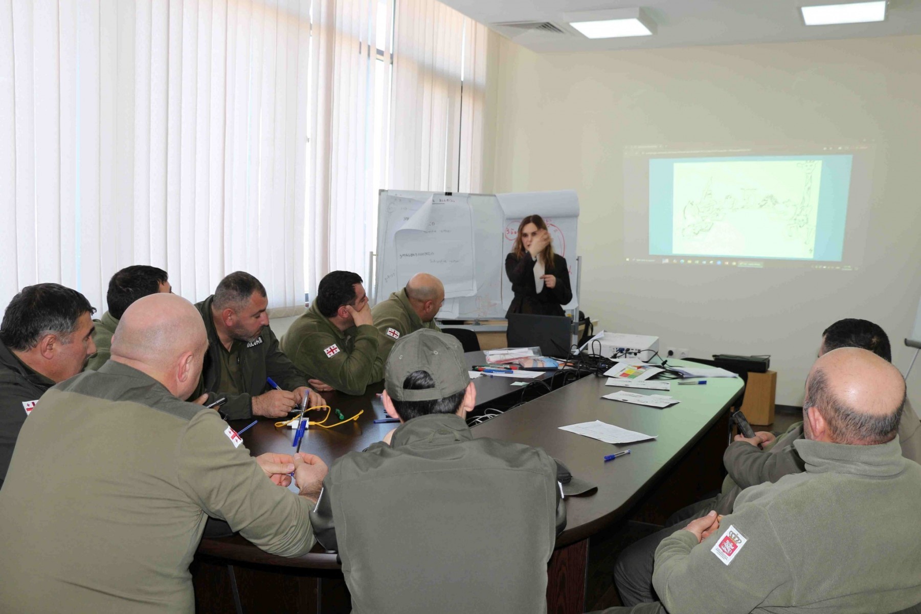 Training sessions on conflict response and management were conducted for staff members of Javakheti Protected Areas and Kazbegi National Park
