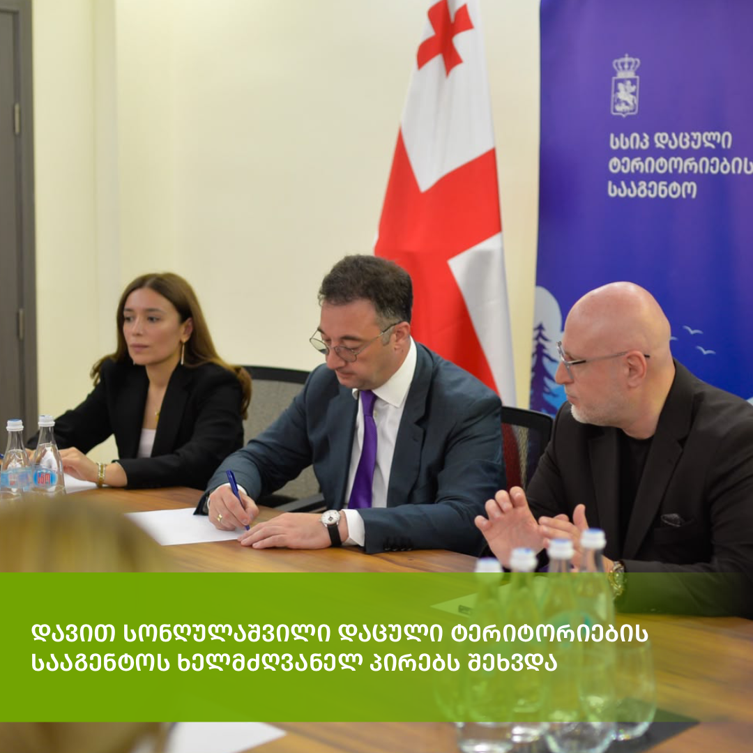 Davit Songhulashvili: "Along with the expansion of protected areas, our main task is to strengthen the mechanisms for their effective management and protection"